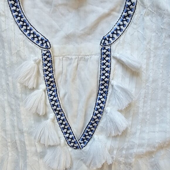 Tommy Bahama Tiered Summer Dress Large - Picture 4 of 9